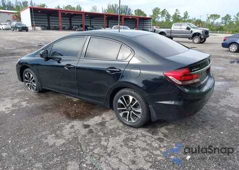 2015 Honda Civic Ex from USA, damaged, VIN 19XFB2F85FE073801